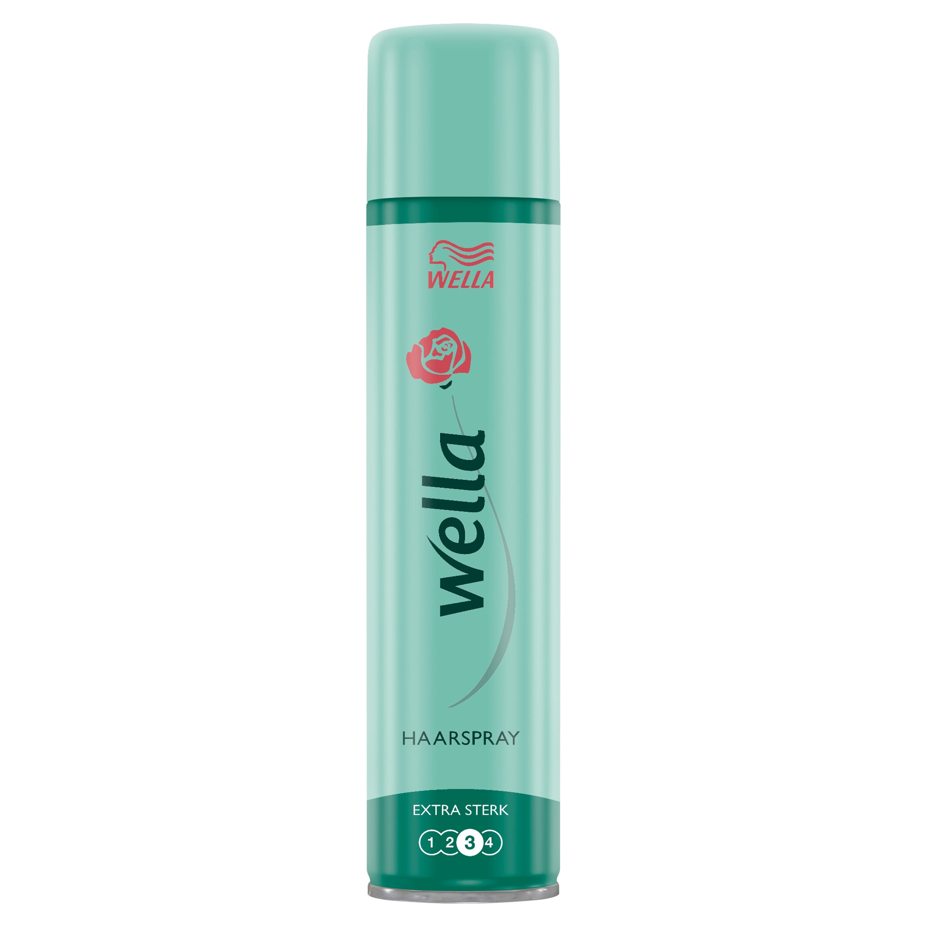 Wella Extra Strong Hold Hair Spray 250ml bottle, styling product with aerosol spray for long-lasting hold