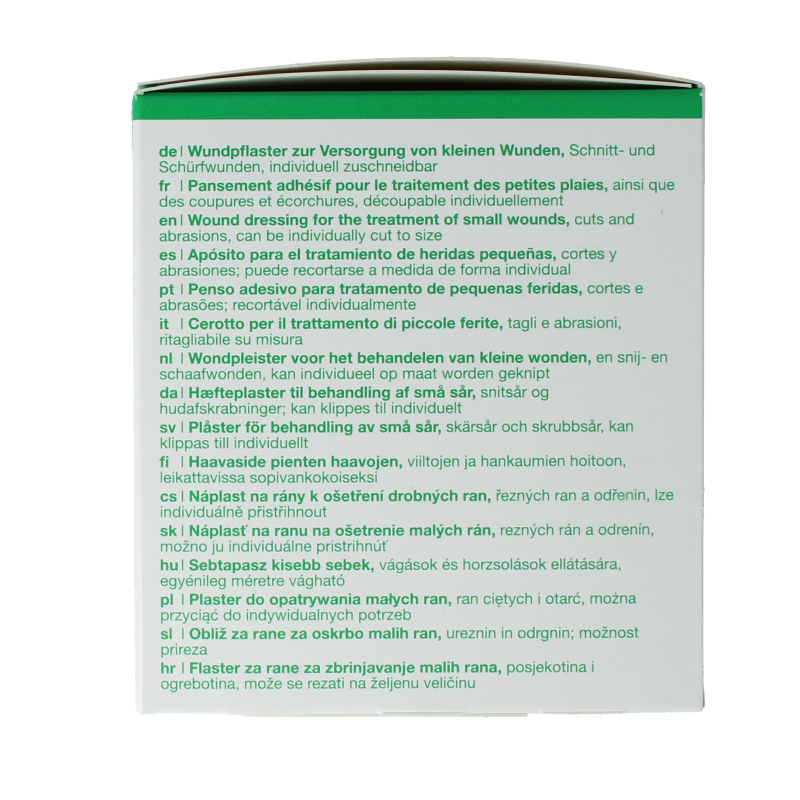 Curaplast Sensitive wound plaster roll 5m x 8cm, adhesive tape for sensitive skin, shown in the image.