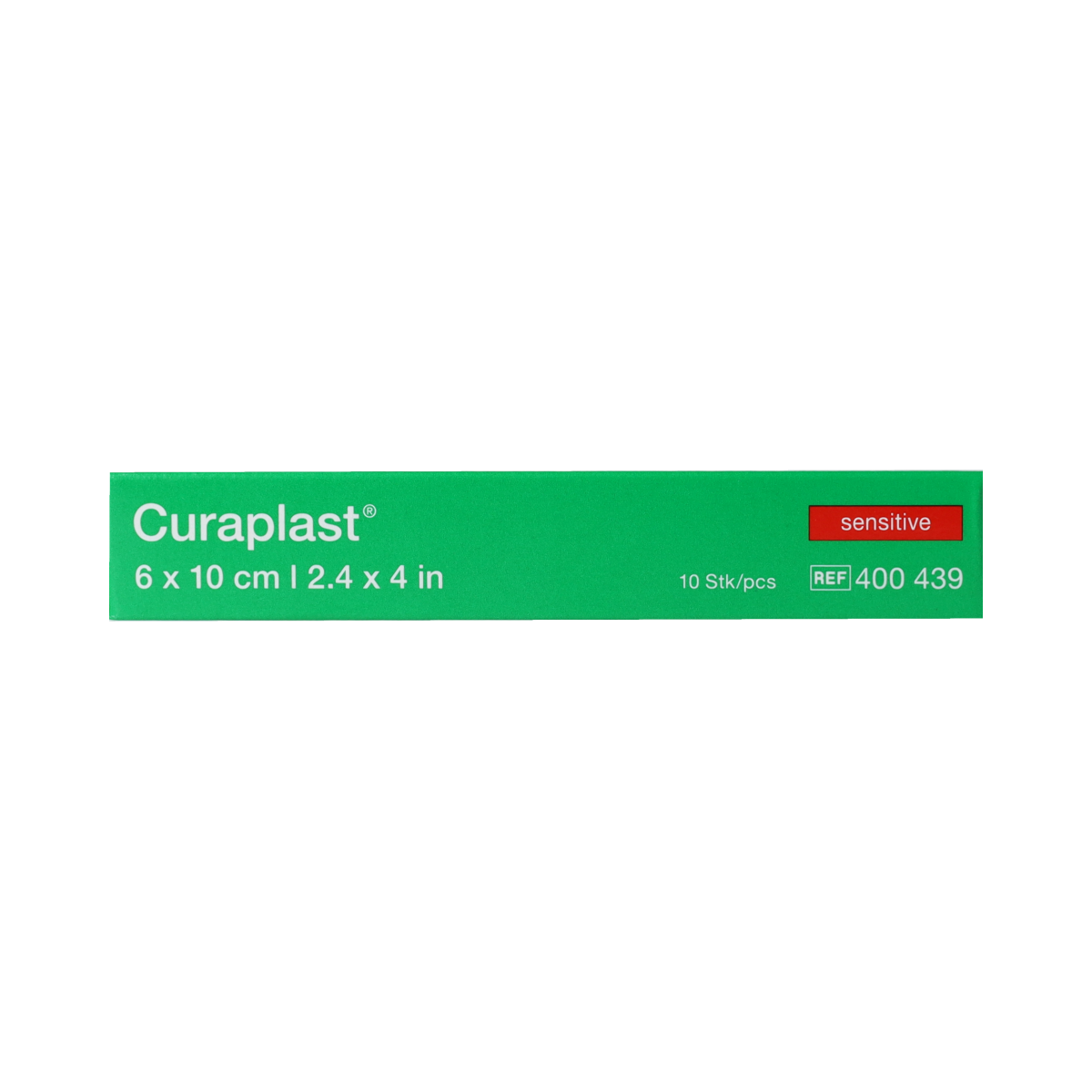 Curasept Sensitive wondsnelverband 10cm x 6cm 10.00 Stuks
