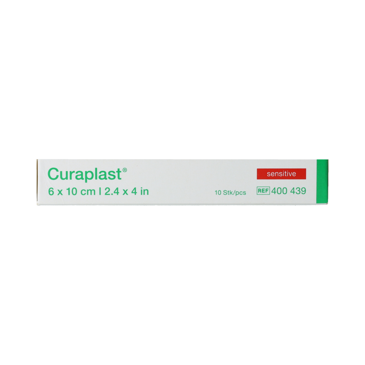 Curasept Sensitive wondsnelverband 10cm x 6cm 10.00 Stuks