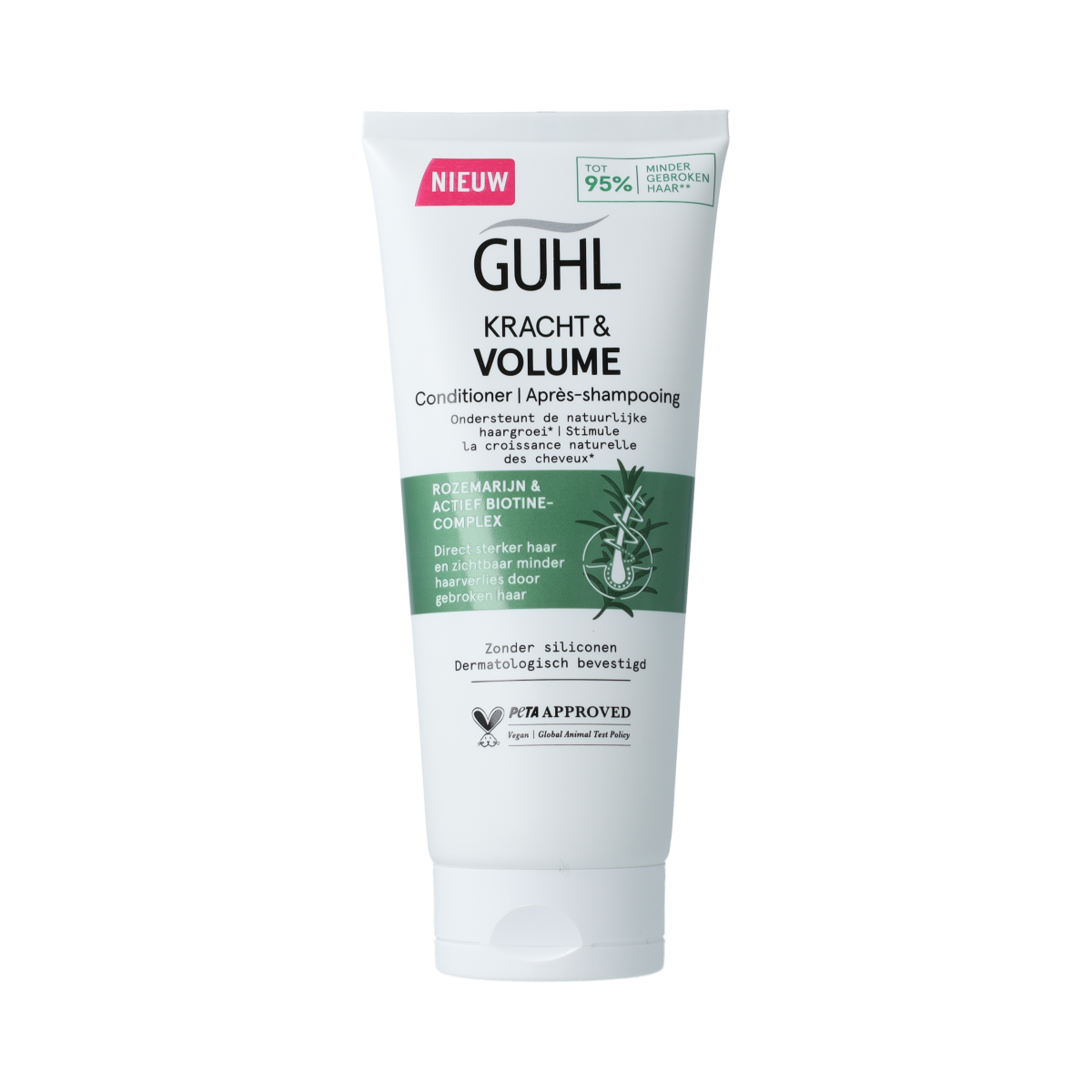 Guhl Kracht & Volume Conditioner in 200ml bottle, hair care product for strengthening and adding volume to hair.