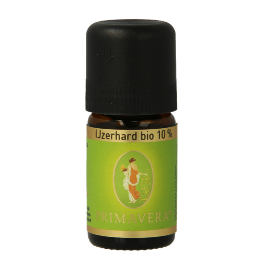 Primavera bio etherische olie van Citroenverbena, 10 ml, frisse citrusgeur met natuurlijke essentiële olie voor aromatherapie.
