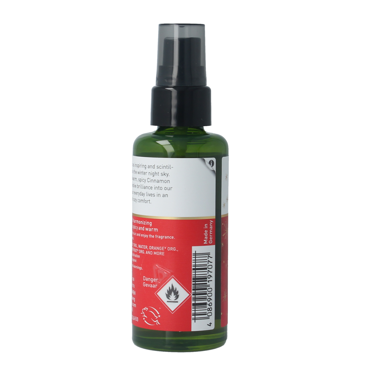 Primavera Starry Dream Roomspray geurverspreider in 50ml bottle with starry night design for fresh, calming home scent.