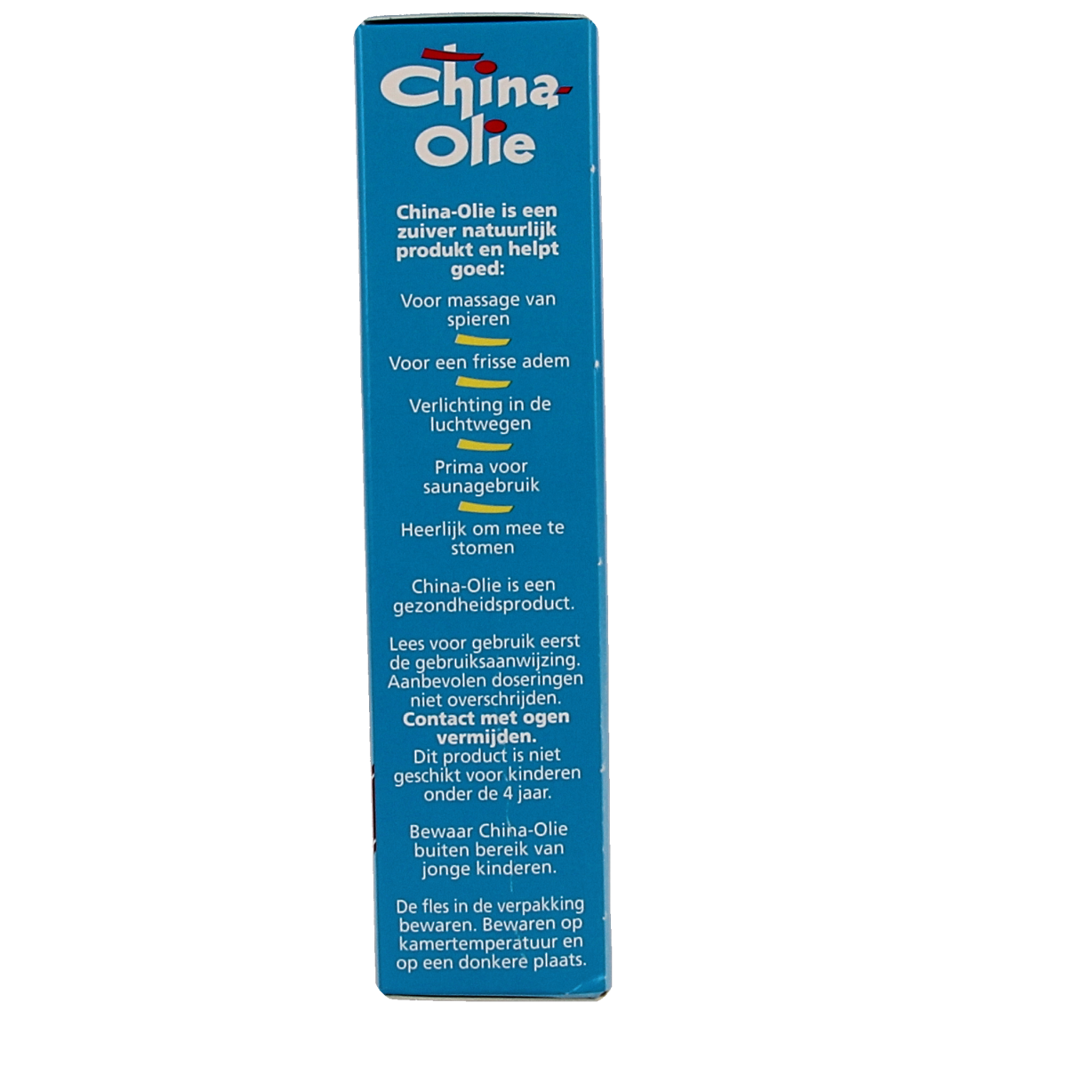 Bottle of Chinaolie herbal extract, 25ml, in a dark glass container with a label, used for herbal preparations and remedies.
