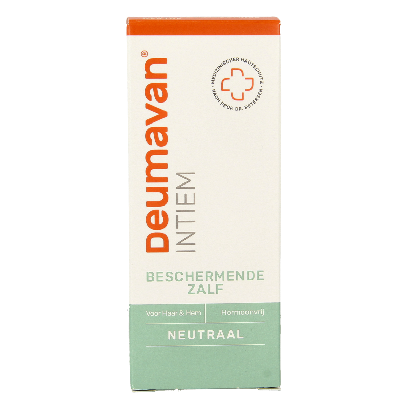 Diversen Deumavan neutrale intieme zalf voor dames, 50 ml, huidvriendelijke hygiëne verzorgingsproduct