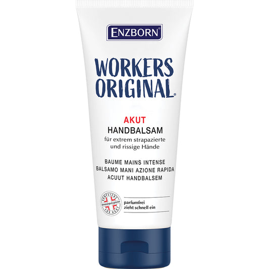 ENZBORN Workers hand balm 100ml, a natural hand care product for soothing and moisturizing hands, shown in the image.