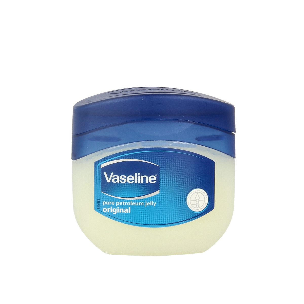 Vaseline Petroleum Jelly Original Mini 50ml jar, a moisturizing body care product by Vaseline with a clear jar and white lid.