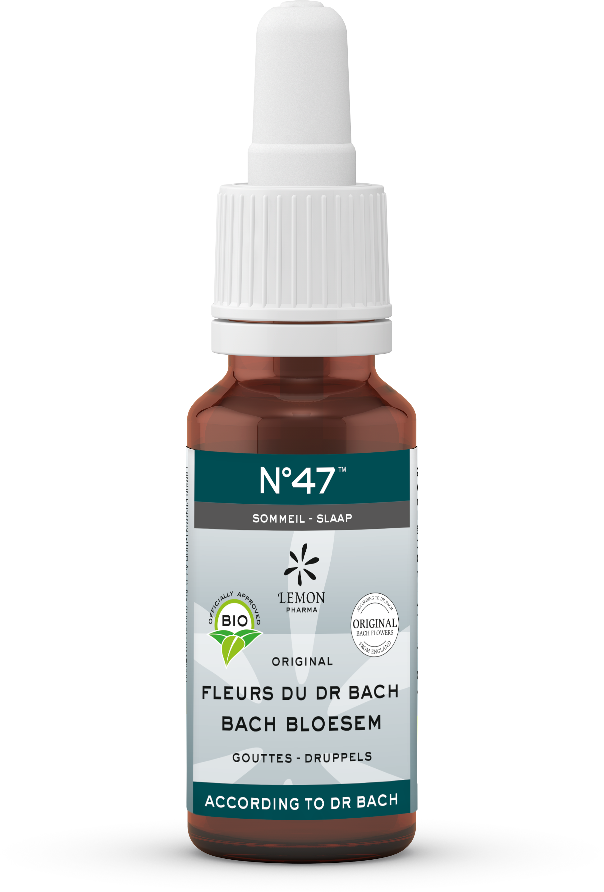 Bach Bloesem Bach Bloesems Mengeling 47 slaap herbal remedy in a 20ml bottle, natural herbal supplement for sleep support
