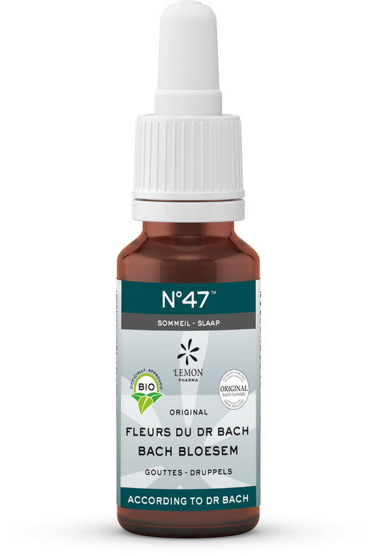 Bach Bloesem Bach Bloesems Mengeling 47 slaap herbal remedy in a 20ml bottle, natural herbal supplement for sleep support