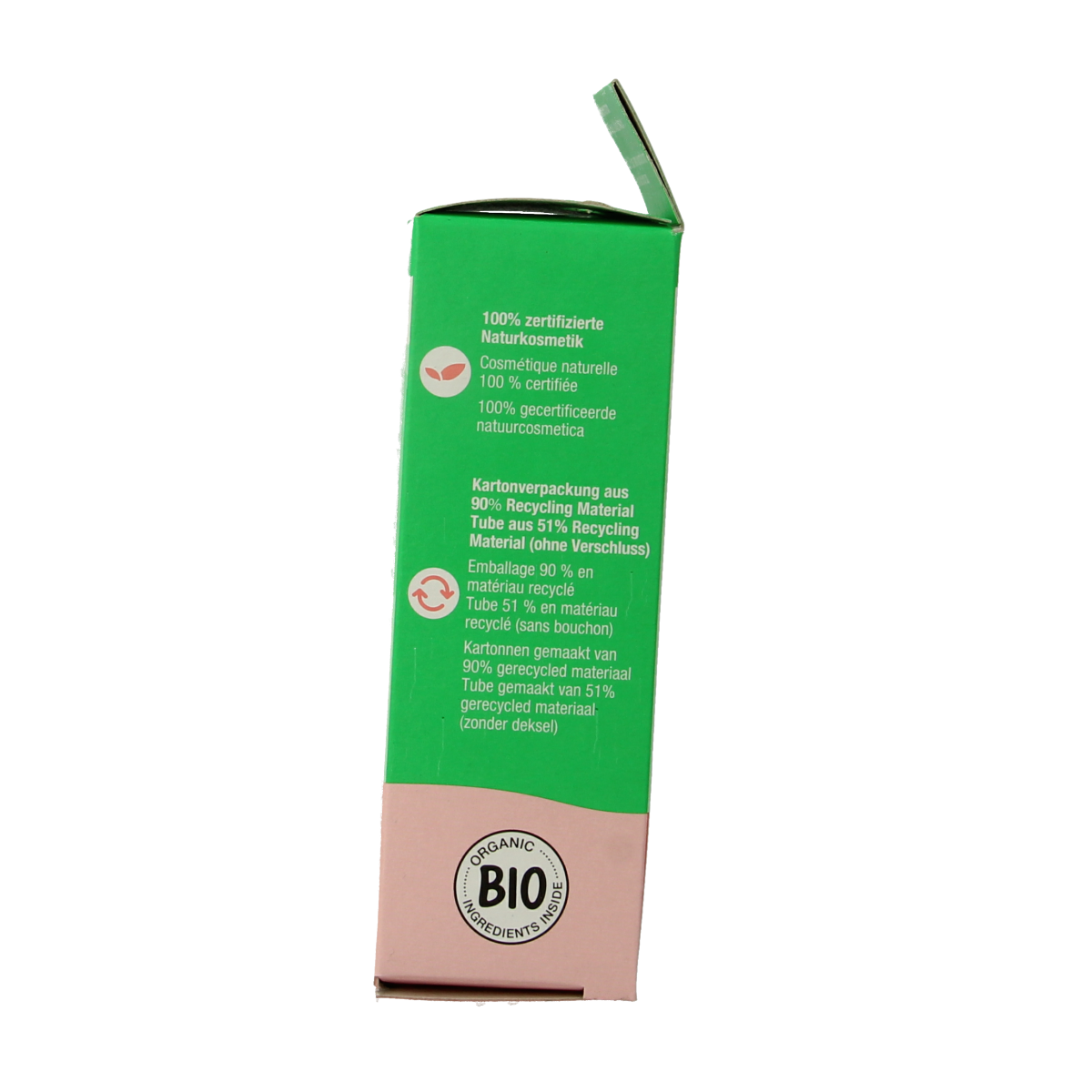 Alviana All Day Aloe Creme Fluid 50ml face moisturizer in a white tube with green accents, suitable for daily facial skincare.