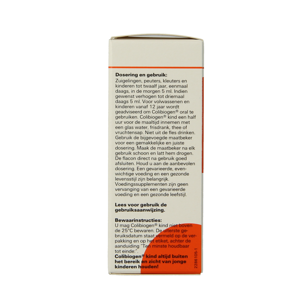Laves Colibiogen micro-organisms solution in a 50ml bottle, used for digestive health and immune support.