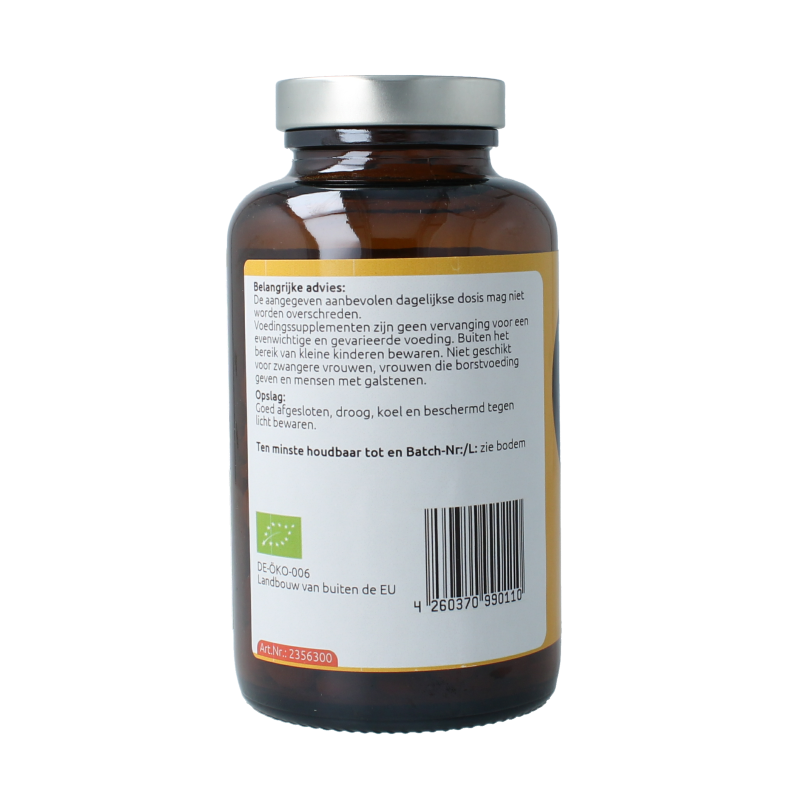 Hanoju turmeric, ginger, and piperine herbal supplement tablets in a bottle, 300 count, natural dietary supplement for wellness.