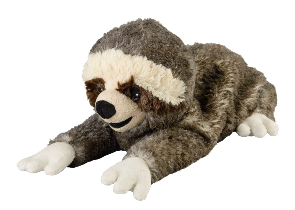 Warmies luiaard kruiken featuring a soft, plush luiaard design from Warmies for warmth and comfort.