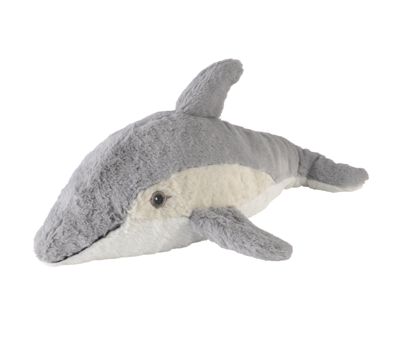 Warmies Dolfijn kruik by Warmies, soft plush toy with a cozy, removable water bottle for comfort and warmth.