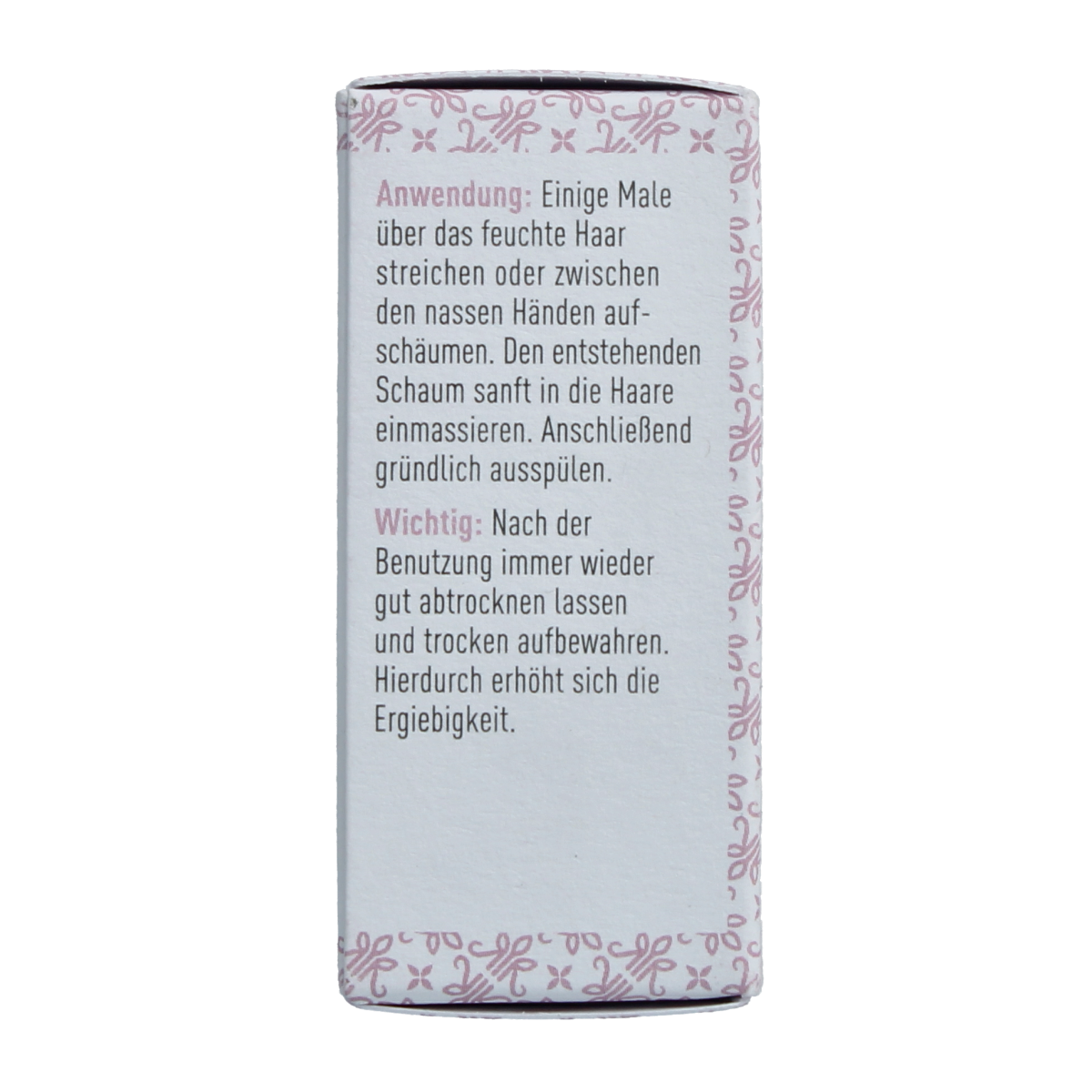 Rosenrot solid rose shampoo bar, 55g, natural hair care product with floral rose scent, ideal for gentle cleansing.