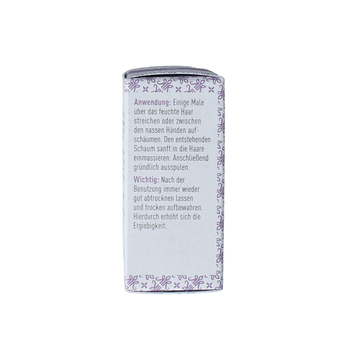 Rosenrot Solid shampoo bar for hair care, 55g, with natural ingredients and eco-friendly packaging.