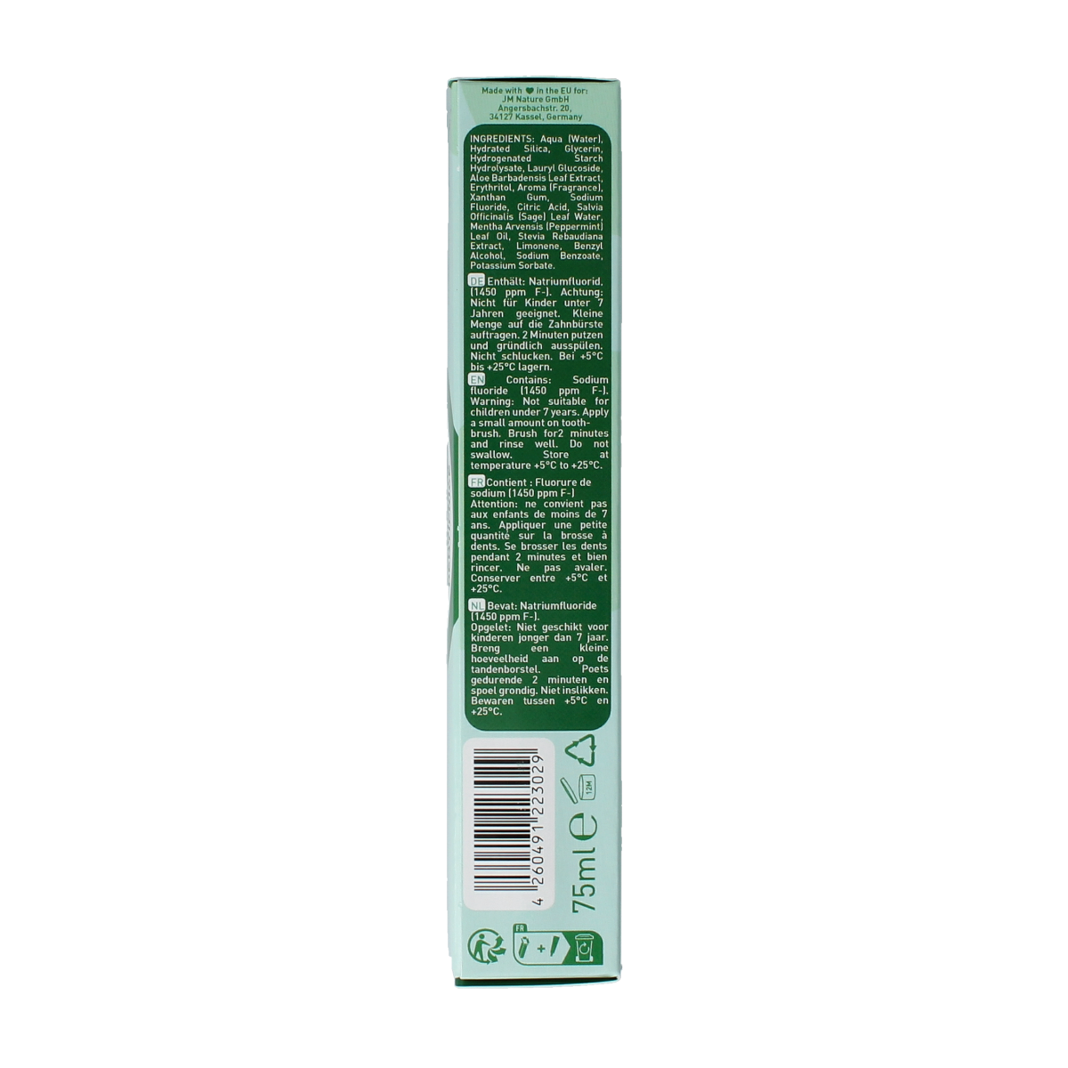 Ben & Anna Toothpaste smile white 75.00 Milliliter