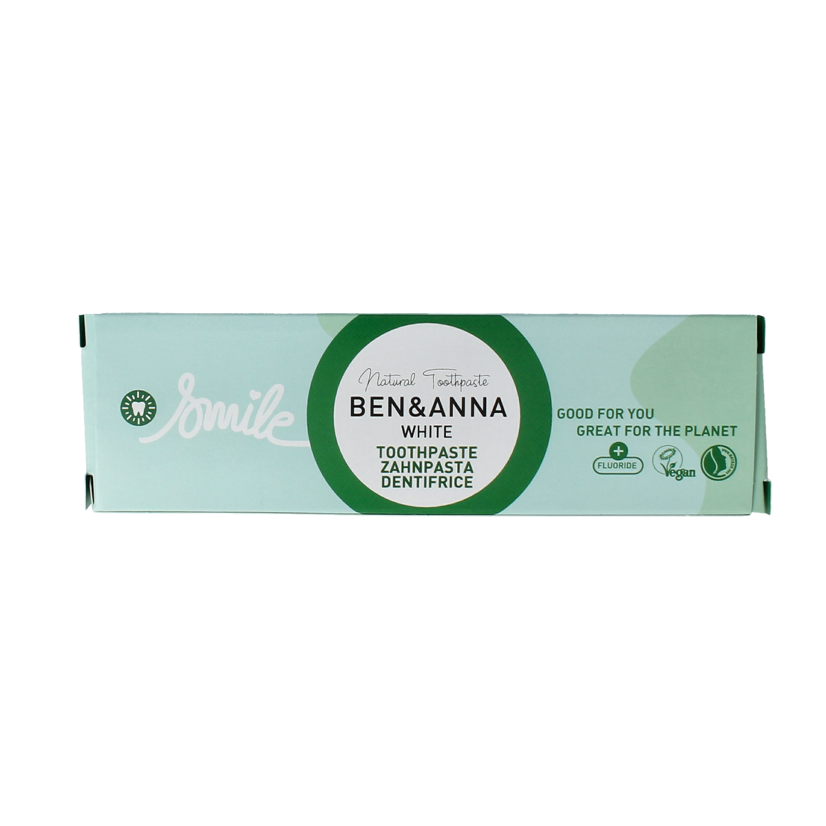 Ben & Anna Toothpaste smile white 75.00 Milliliter