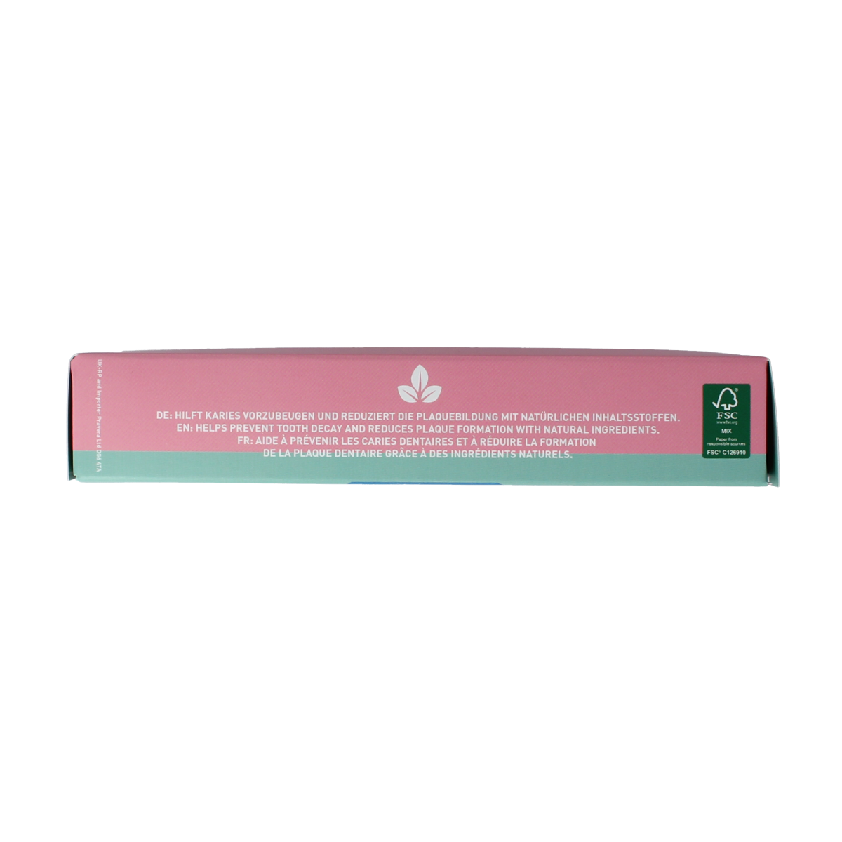 Ben & Anna Smile Coco Mania toothpaste in 75ml tube, featuring natural coconut flavor and eco-friendly packaging.
