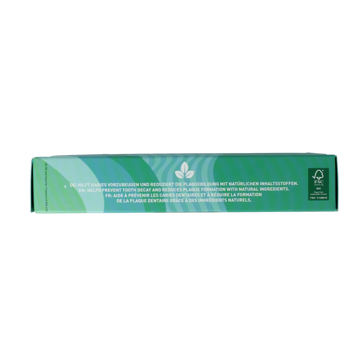 Ben & Anna Smile Spearmint toothpaste tube, 75ml, with green packaging and spearmint flavor for fresh breath and oral care.