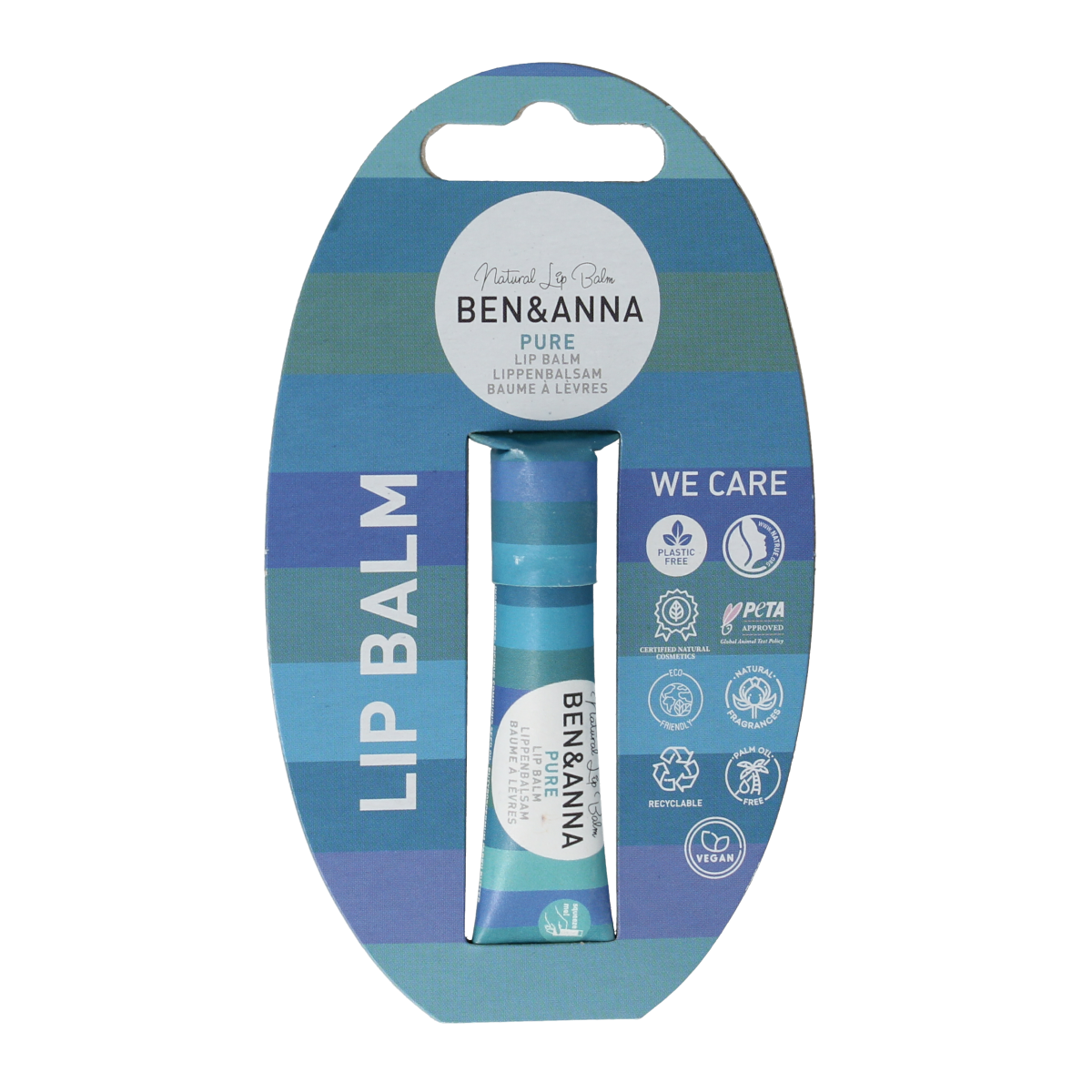 Ben & Anna Lipbalm pure 9.00 Gram