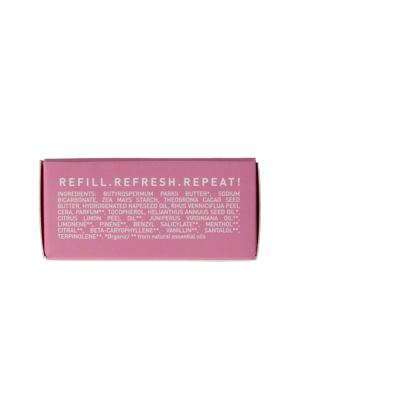 Ben & Anna Love Me deodorant stick refill, 40g, featuring natural ingredients and eco-friendly packaging.