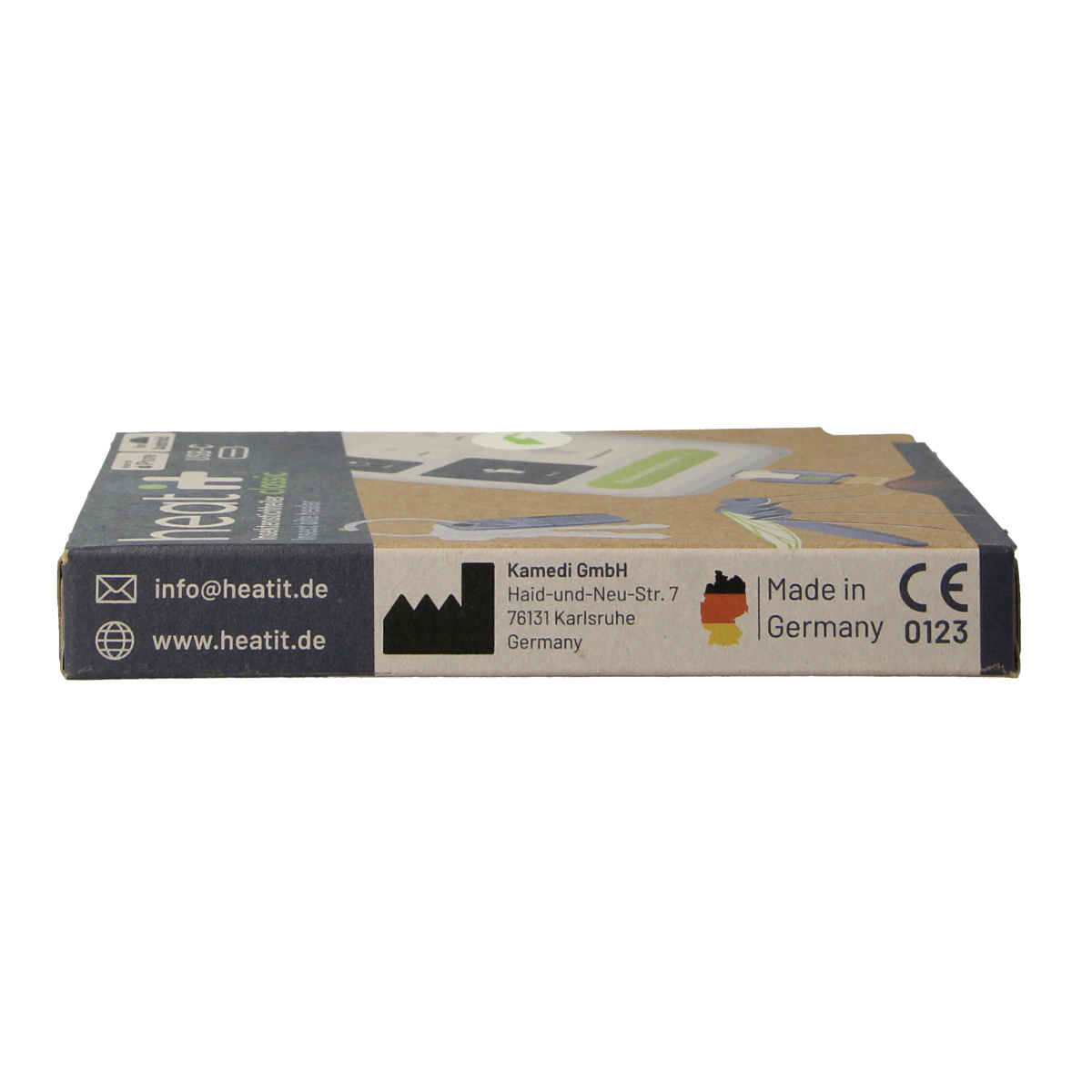 Heat-it Insect Bite Healer Classic USB-C device used for soothing insect bites, compact and portable insect bite relief tool.
