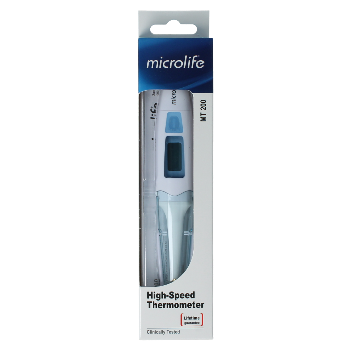 Microlife Thermometer pen MT200 with flextip, digital display, designed for quick temperature readings