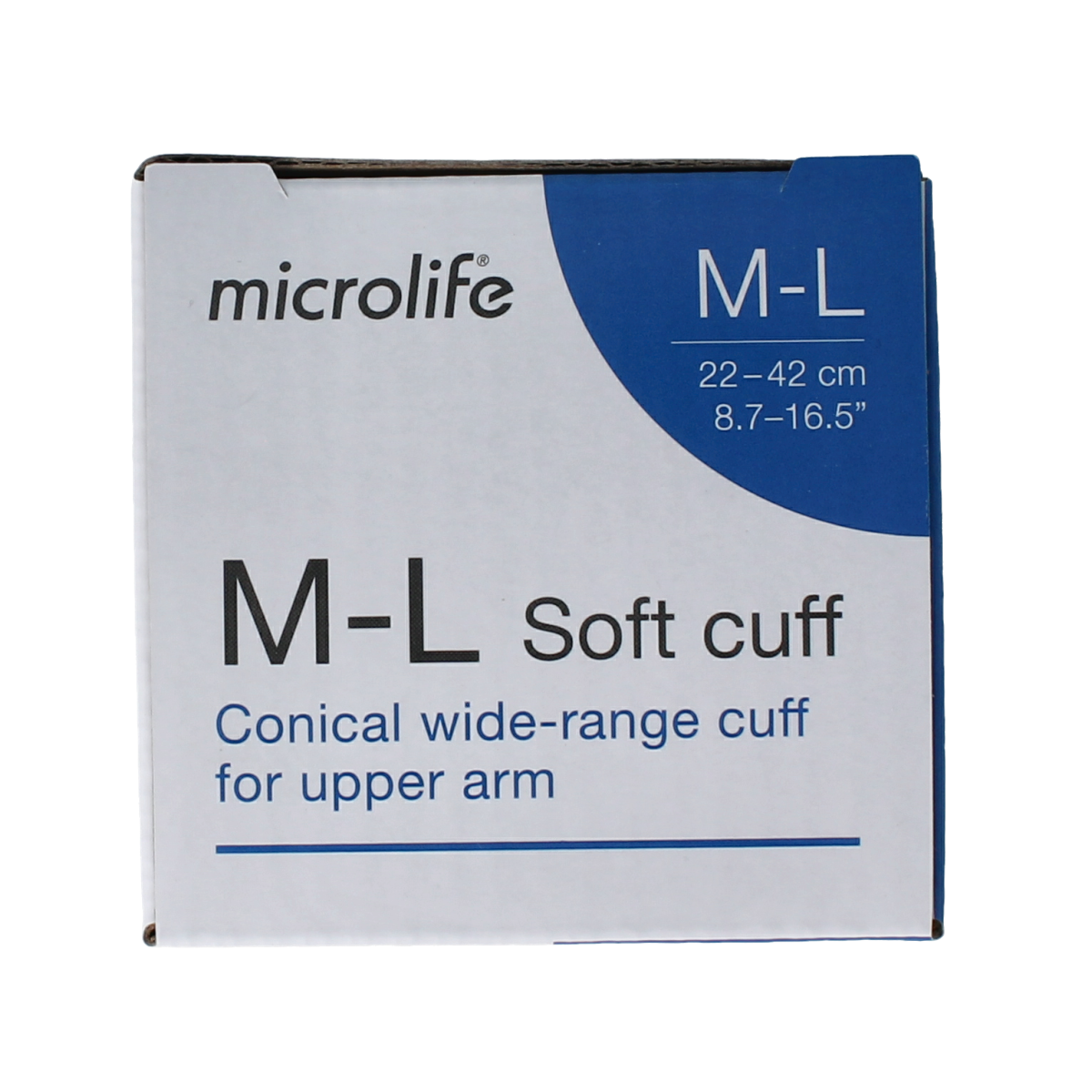 Microlife Manchet 4G soft blood pressure cuff for M-L arms, 22-42cm, used with blood pressure monitors.