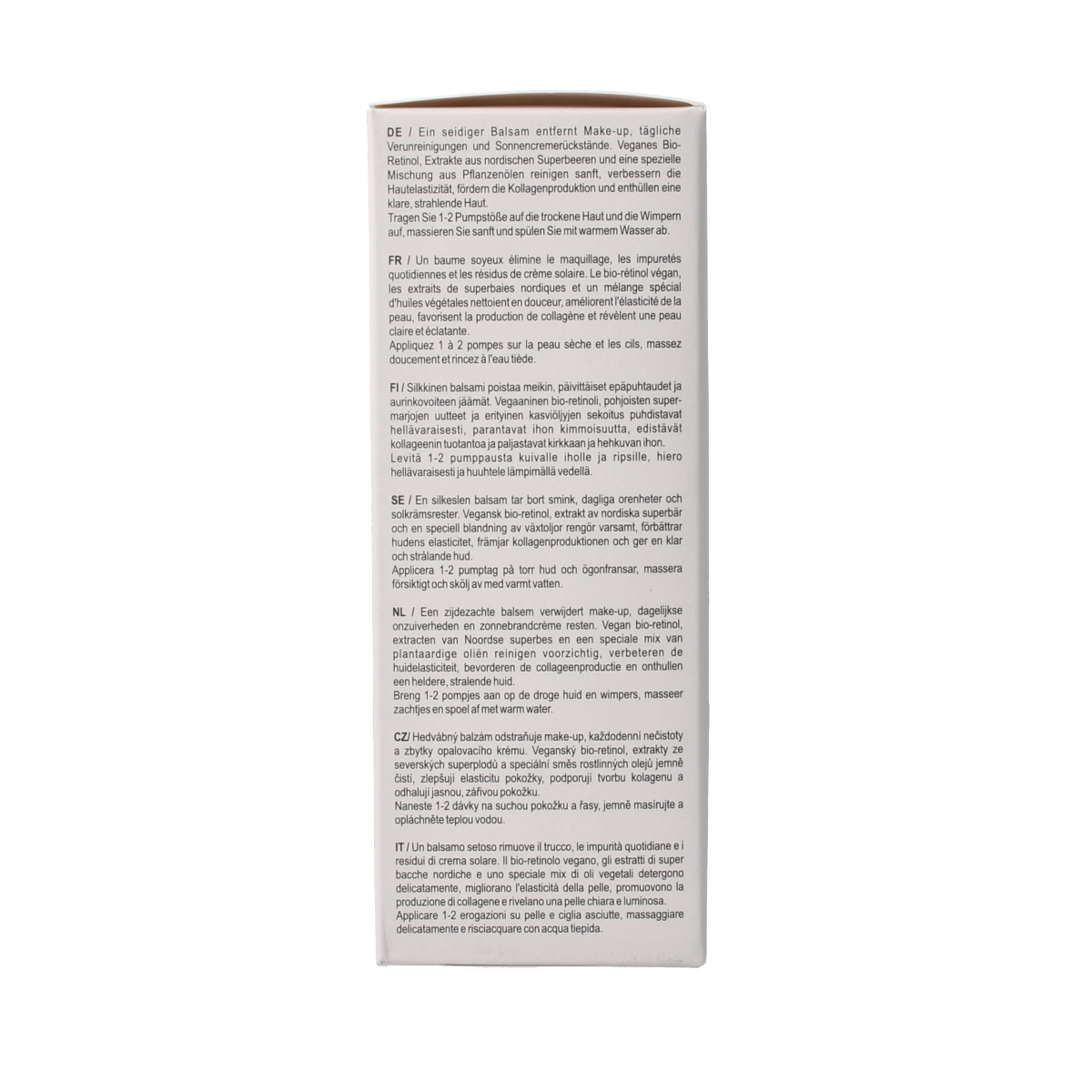 Joik Organics Re-boost collagen cleansing balm with bio-retinol, 100ml, facial skincare product for nourishing and revitalizing skin