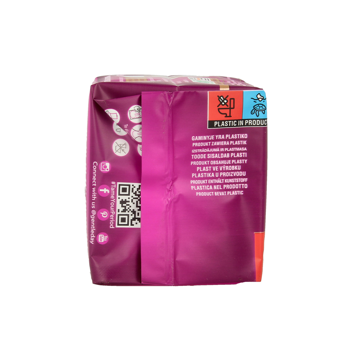 Gentle Day Damenverband dag 10.00 Stuks, feminine menstrual pads with discreet packaging and soft, absorbent material.