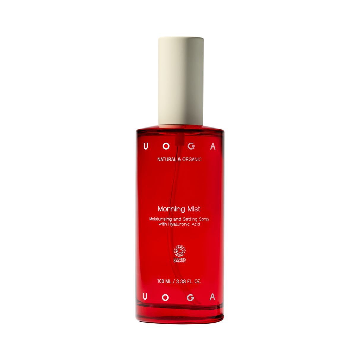 Uoga Uoga Morning Mist Hyaluron facial skincare spray in a 100ml spray bottle, hydrating and refreshing for the skin.