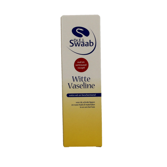 Dr. Swaab Vaseline body care jar with 30g of moisturizing Vaseline in a clear container.