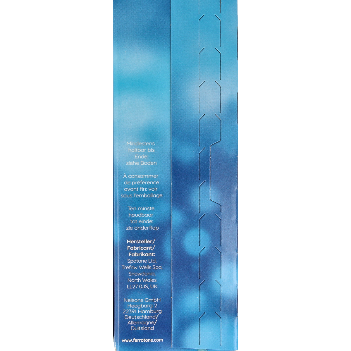 Ferrotone Natuurlijk ijzer mineralen supplement in 14 x 20ml bottles, natural iron source from Ferrotone.