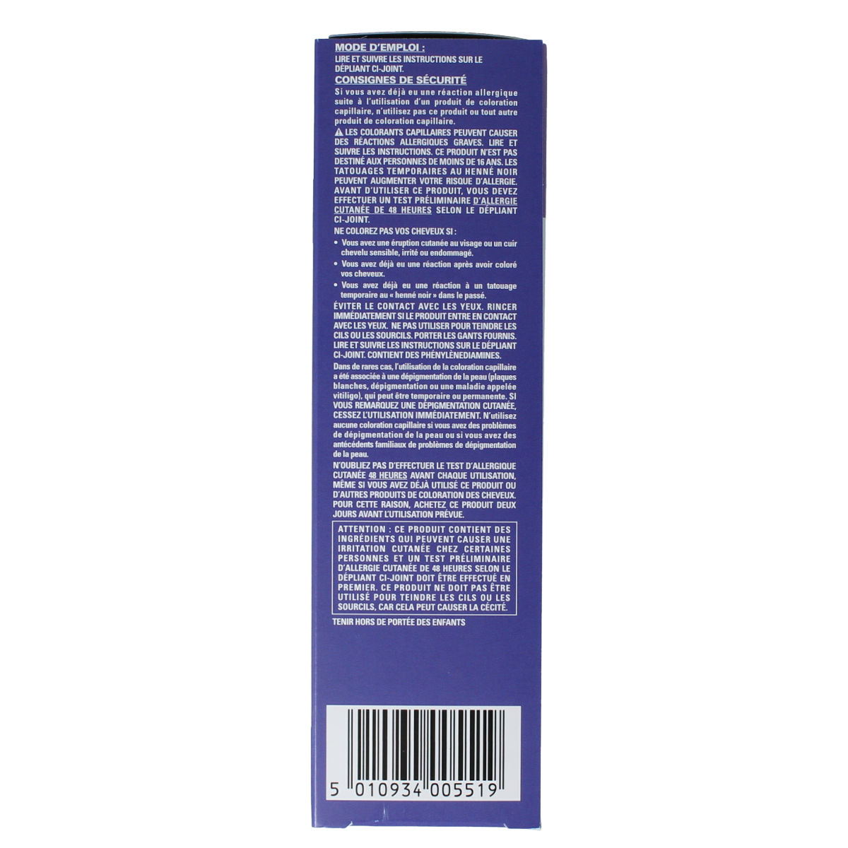 Just For Men Touch of Grey T-35 medium brown hair coloring tube, 40g, showing the product and packaging.