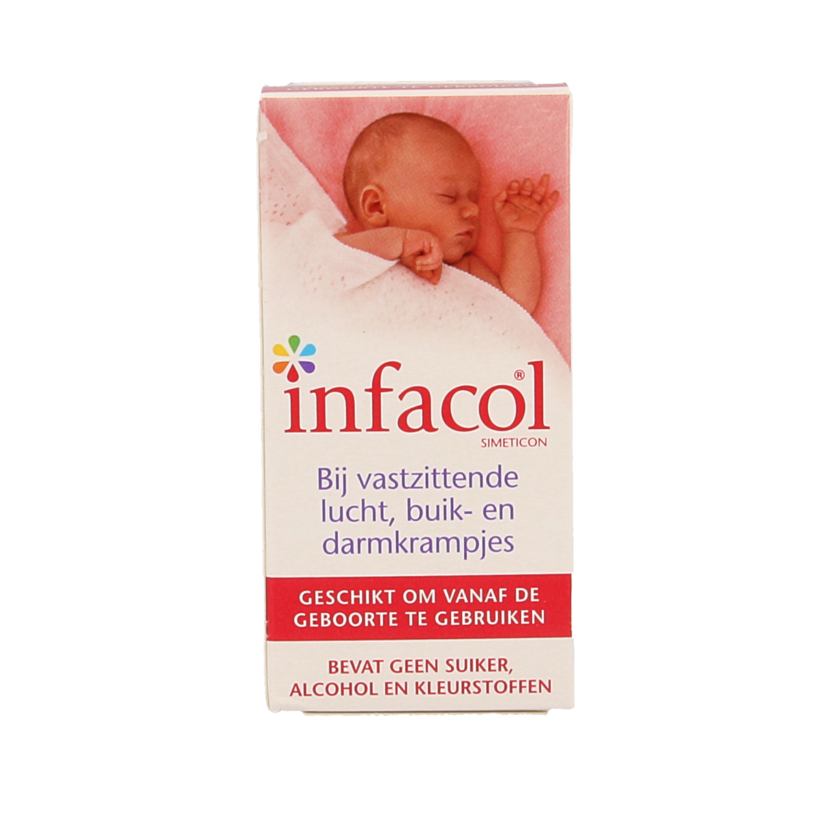 Infacol Baby drops in 50ml bottle, suitable for infant and toddler care, with a focus on gentle stomach relief.