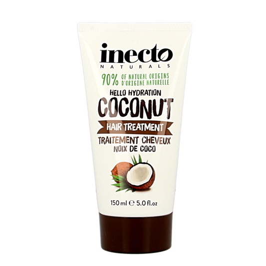 Inecto Naturals Coconut hair care product in a 150ml bottle, featuring natural coconut ingredients for healthy hair.