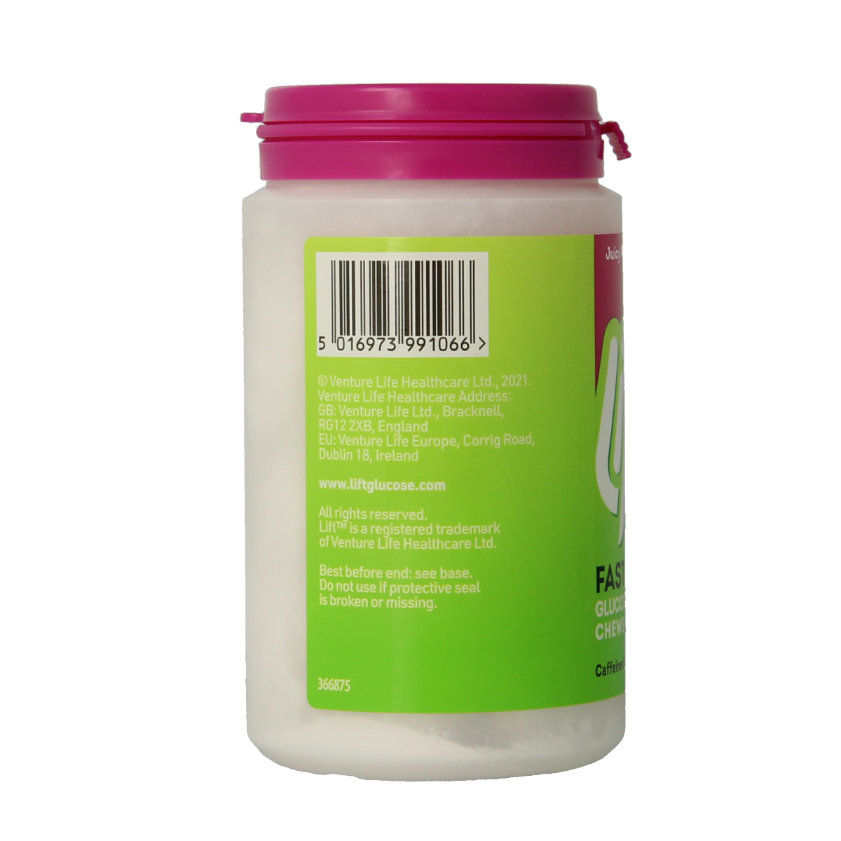 Lift LIFT GlucoTabs raspberry/framboos pot 50.00 Tabletten