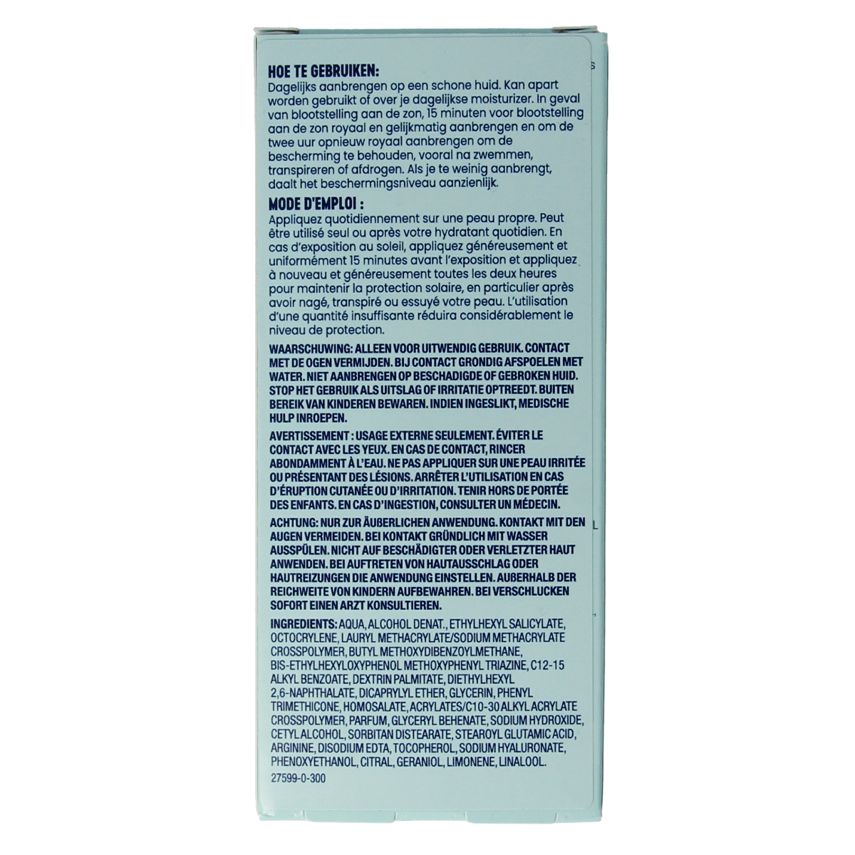 Biore Aqua Moisturiser SPF30 UV protection in 50ml, lightweight, hydrating face sunscreen with broad-spectrum sun protection.