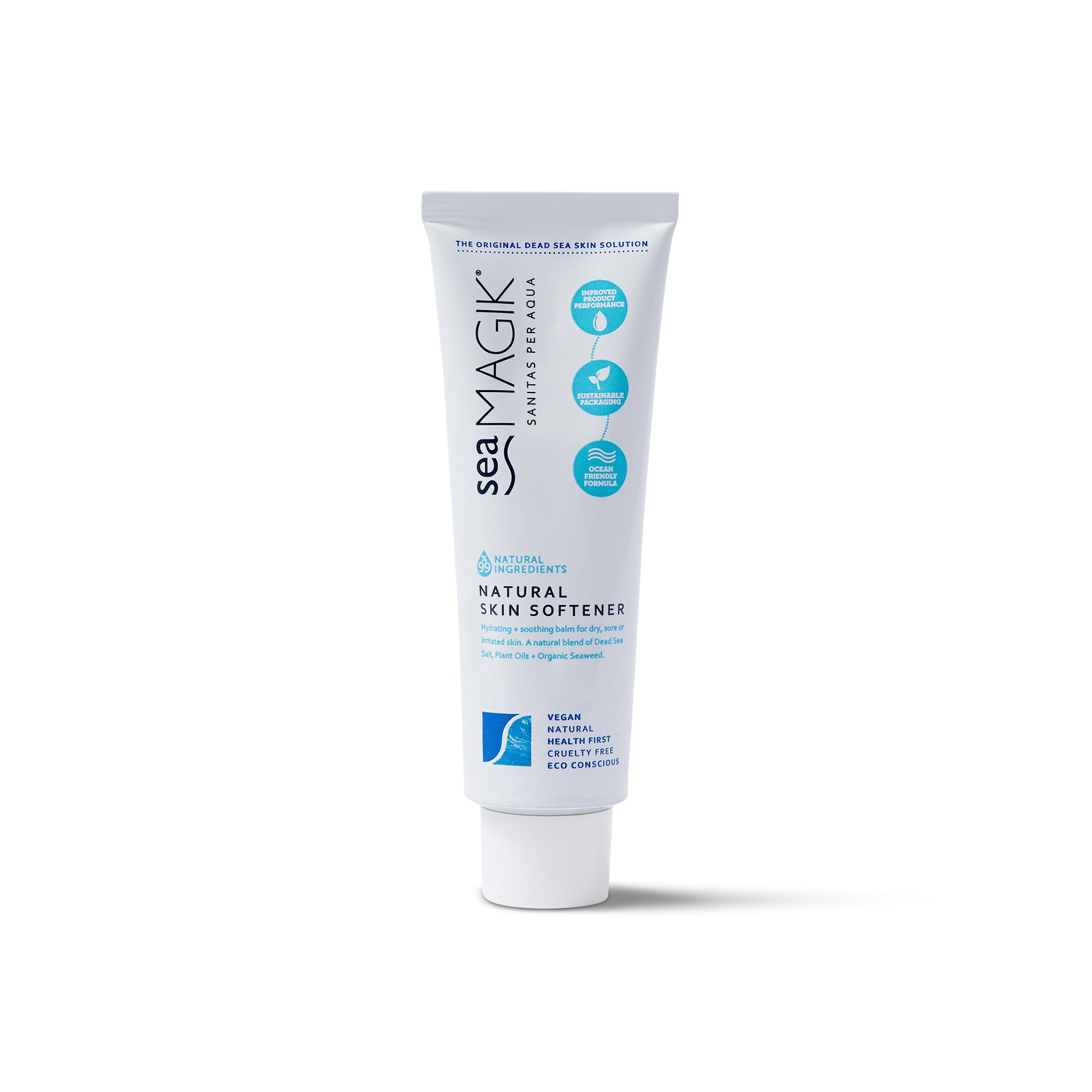 Sea Magik Natural skin softener for facial care in 75ml bottle, hydrating and nourishing for soft, healthy skin.