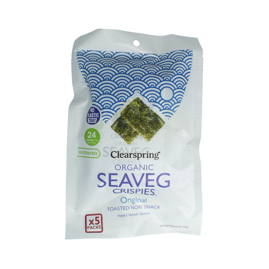 Clearspring Seaveg - crispies original multipack bio 20.00 Gram