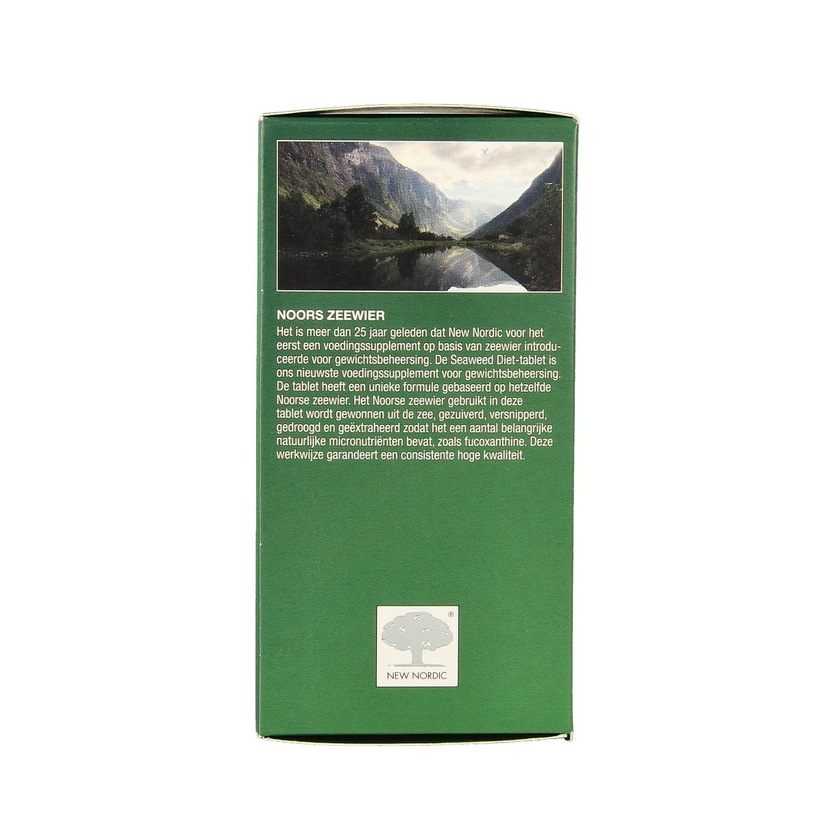 New Nordic Seaweed diet herbal supplement in a bottle of 90 tablets, designed for healthy weight management and natural nutrition.