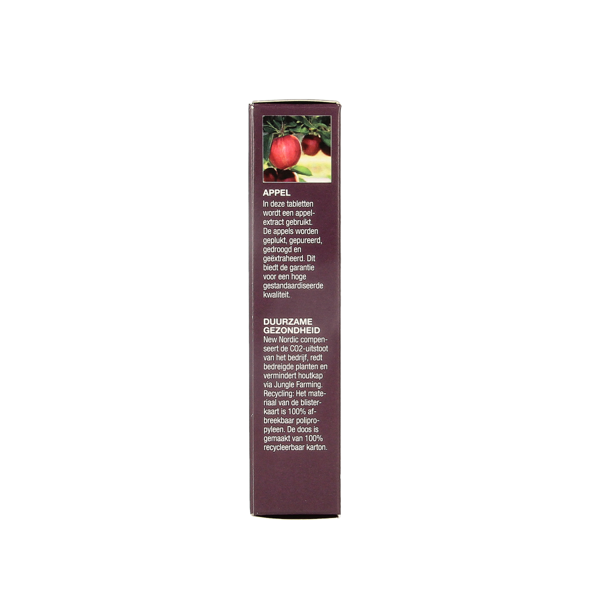 New Nordic Hair Volume herbal supplement tablets, showing the packaging with 30 tablets in a natural herbs-themed box.