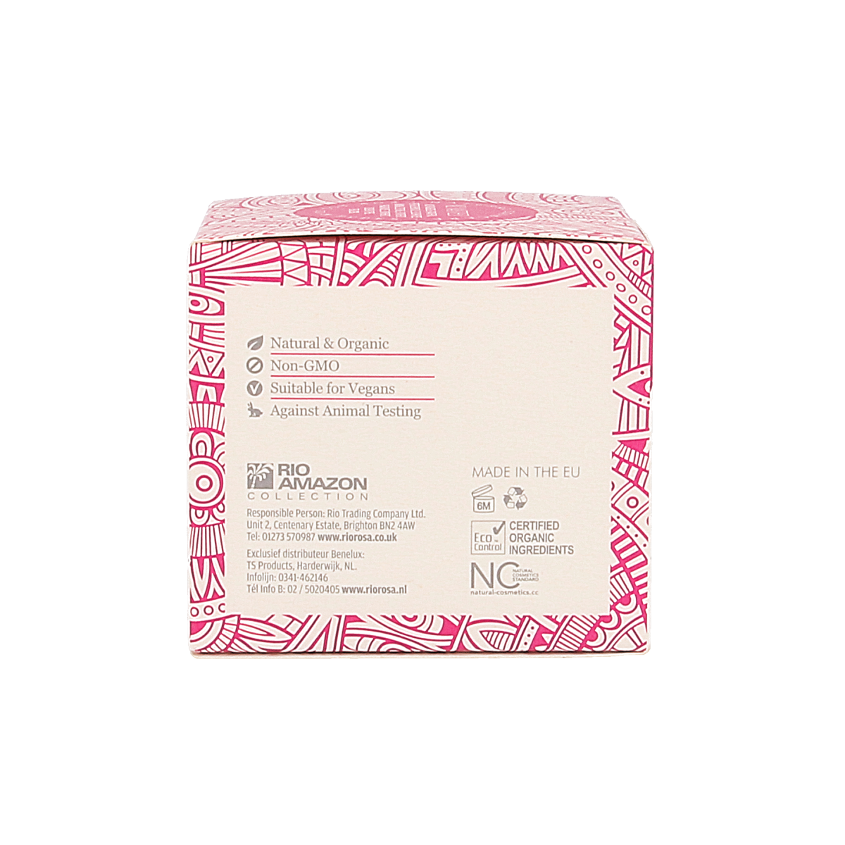 RIO Rosa Mosqueta day and night face cream in a 50ml jar, suitable for skincare and facial care.