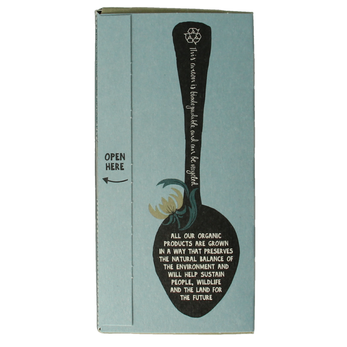 Organic Clipper Earl Grey tea bags, 20-count, with citrus and bergamot flavor, in a tea box.