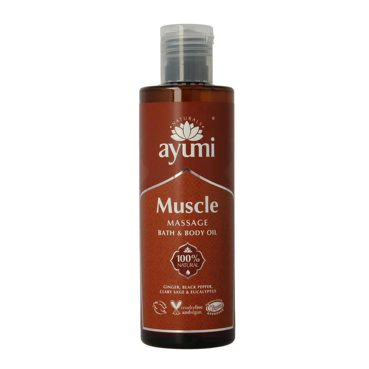 Ayumi Muscle massage & body oil 250.00 Milliliter