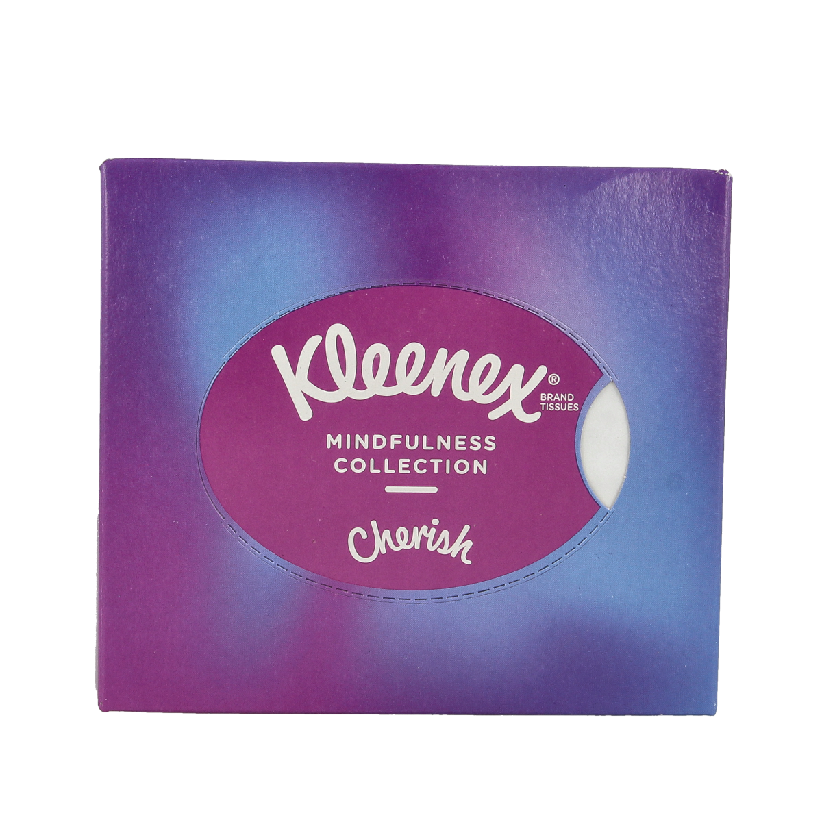 Kleenex Collection tissues pack with 48 disposable tissues in a box, featuring the Kleenex brand logo and packaging design.