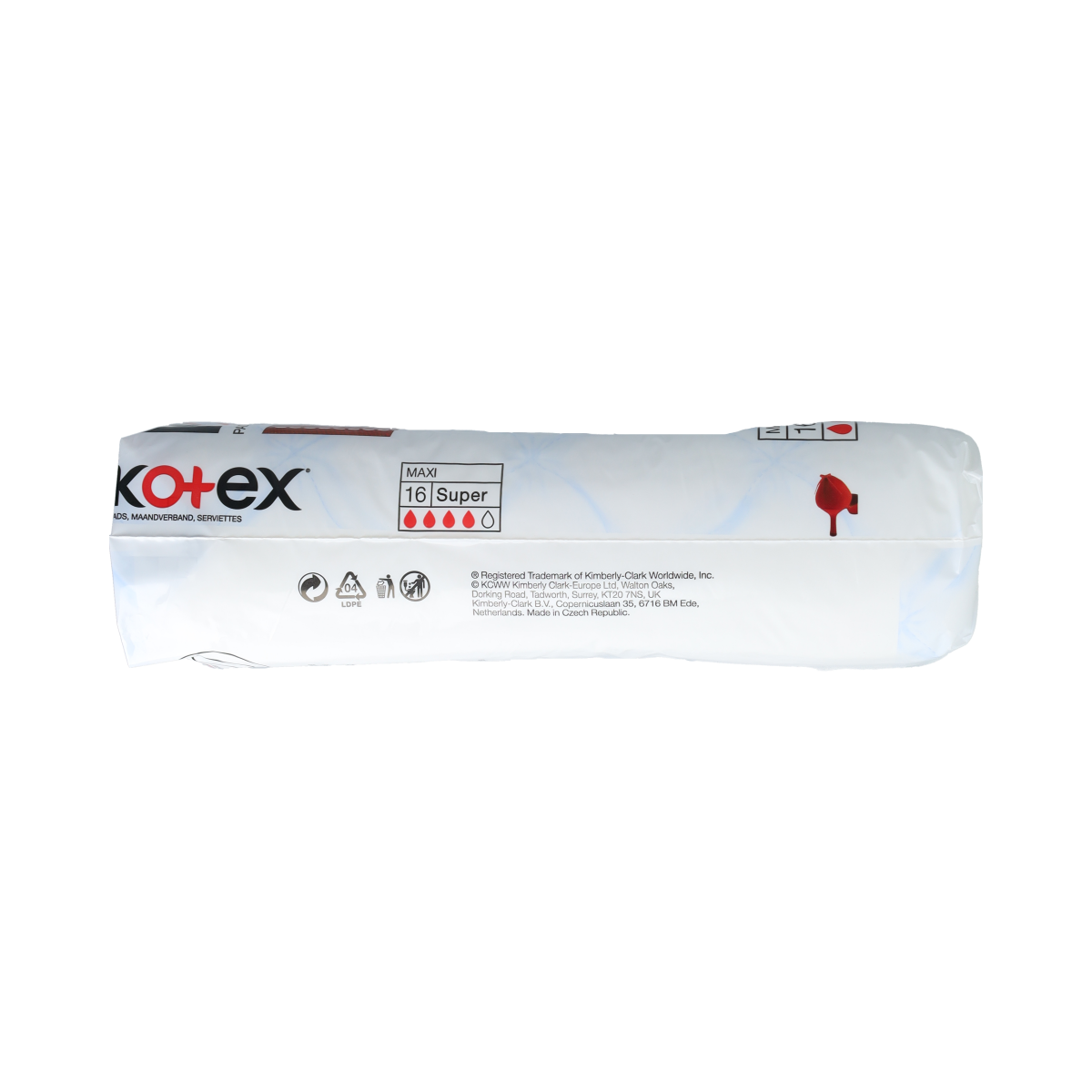 Kotex Maxi super 16.00 Stuks