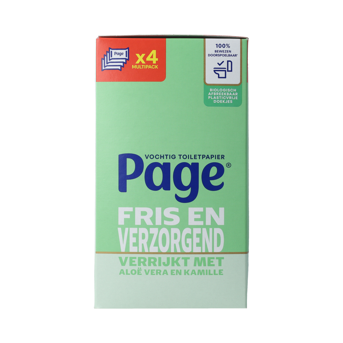 Page Vochtig toiletpapier aloe vera 152.00 Stuks