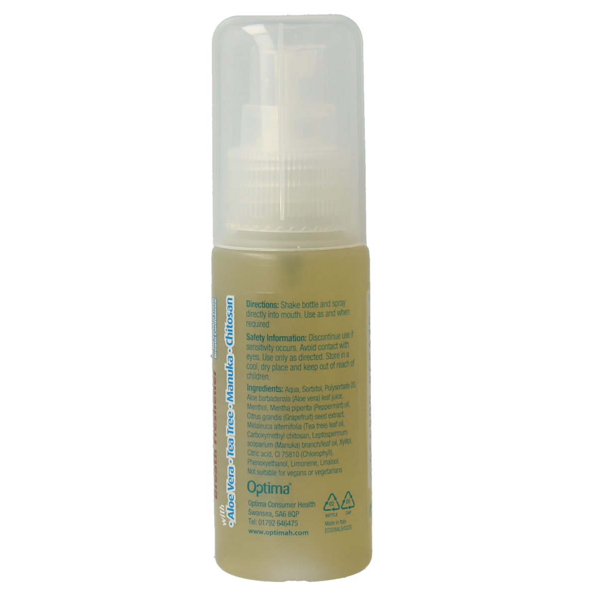 Optima Aloe dent fresh breath spray 30.00 Milliliter